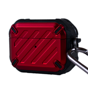 Luxury Armor Shockproof Protective AirPods Pro Case - Red