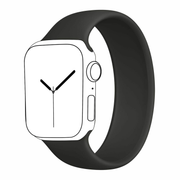 Liquid Silicone Rubber Solo Loop For Apple Watch - Black - iCase Stores