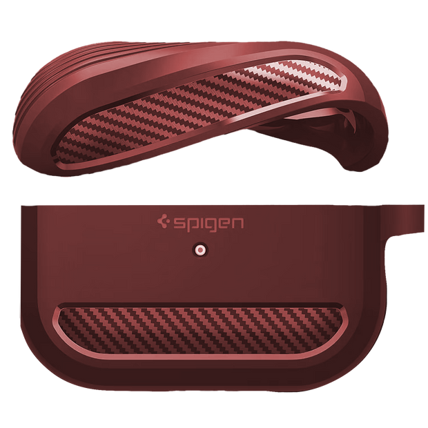 Spigen AirPods Pro Rugged Armor Case - Plum - iCase Stores