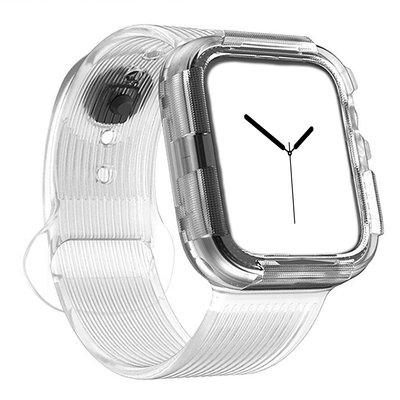 Band Strap with Case for Apple Watch - White - iCase Stores