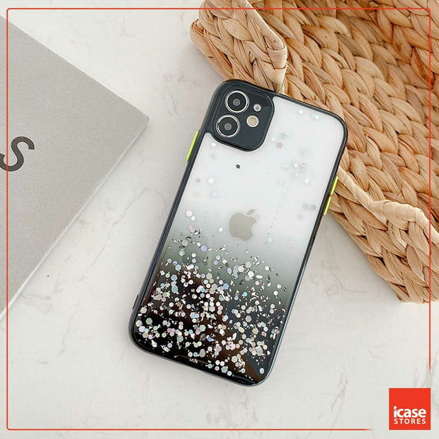 Glitter Shockproof Gradient Case