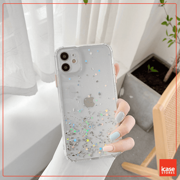 Glitter Shockproof Gradient Case