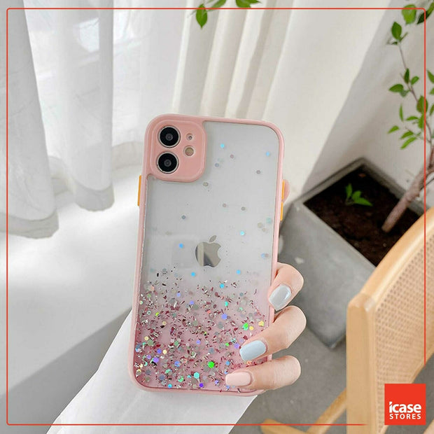 Glitter Shockproof Gradient Case