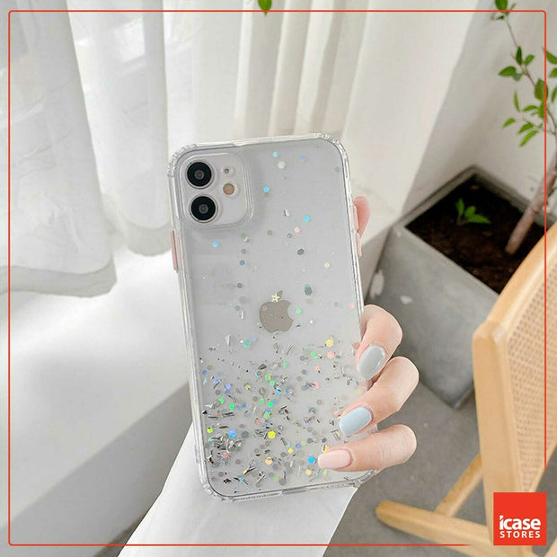 Glitter Shockproof Gradient Case