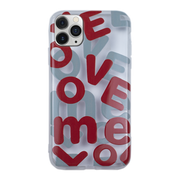 "LOVE" Word Clear Case