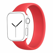 Liquid Silicone Rubber Solo Loop For Apple Watch - Red