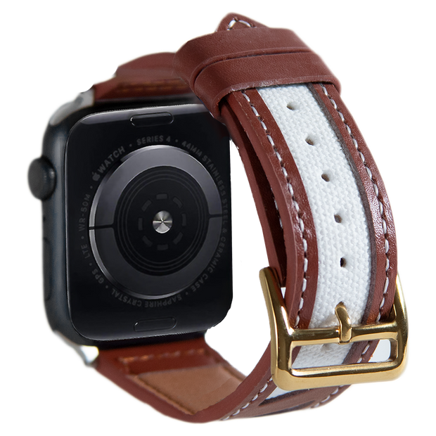 Canvas Leather Band for Apple Watch - iCase Stores
