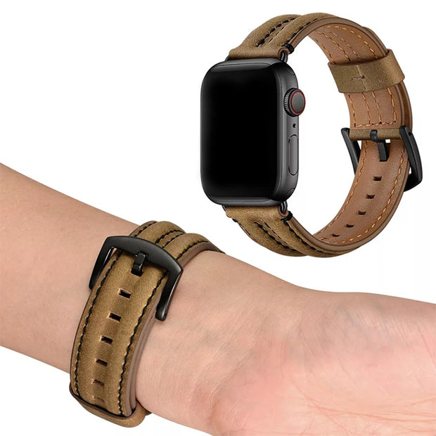 Leather Business Band for Apple Watch - iCase Stores