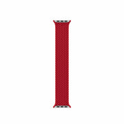 Woven Braided Solo Loop For Apple Watch 42mm / 44mm - Red