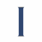 Woven Braided Solo Loop For Apple Watch 42mm / 44mm - Blue