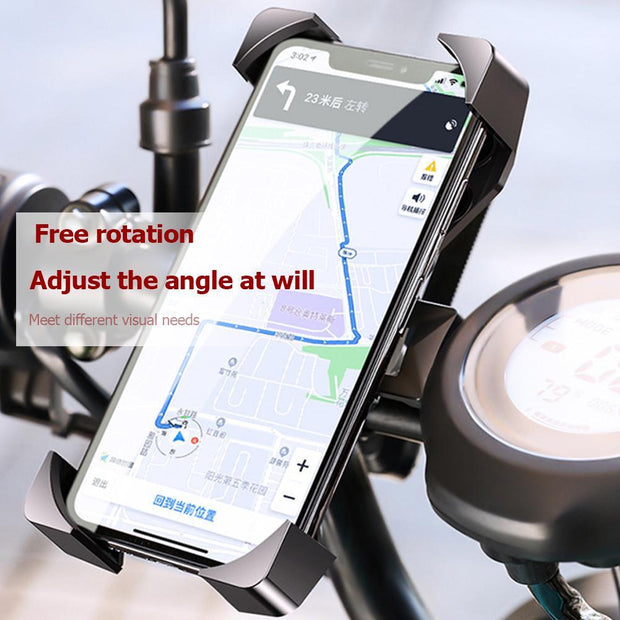 JOYROOM Bicycle Phone Holder 360 Rotation Bike Handlebar Clip Stand