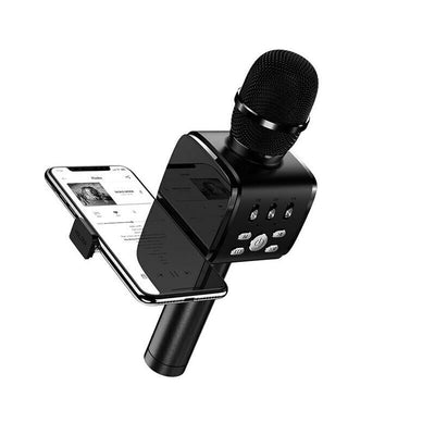 JOYROOM 2in1 Handheld Wireless Bluetooth Dynamic Microphone and Cell Phone Holder