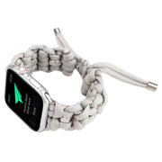 Nylon Woven Paracord Strap for Apple Watch - Off-White
