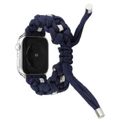 Nylon Woven Paracord Strap for Apple Watch - Blue