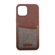 Fabric and Genuine Leather Case