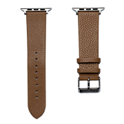 Textured Leather Strap For Apple Watch
