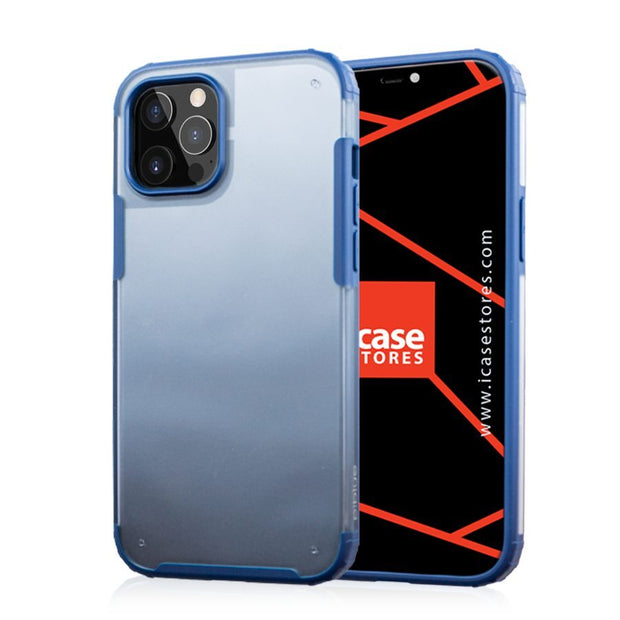 Piblue Transparent Matte Case - Blue