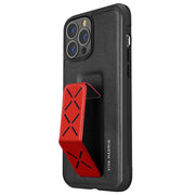 Morphix Synthetic Leather With Grip & Stand Back Case