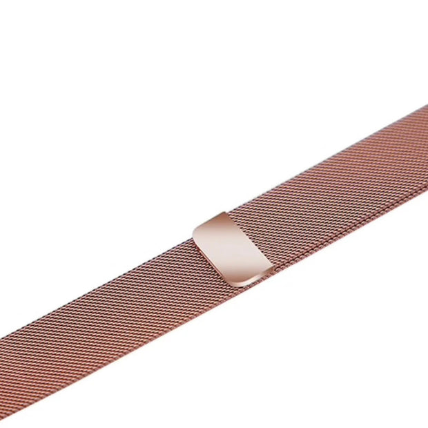 Stainless Steel Strap Band with Magnetic Closure for Apple Watch - Rose Gold