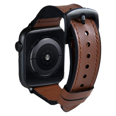Rubber Leather Band For Apple Watch