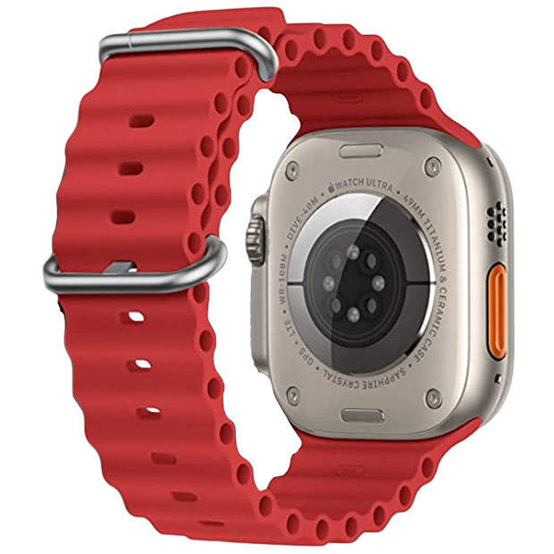 Ocean Apple Watch Band - Red