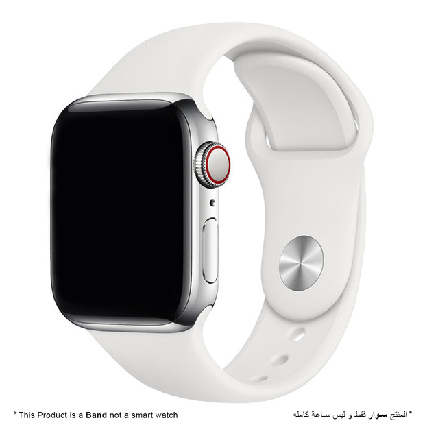 Regular Sport Band for Apple Watch - White