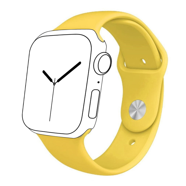 Regular Sport Band for Apple Watch - Yellow - iCase Stores
