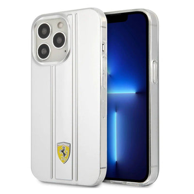 𝙁𝙀𝙍𝙍𝘼𝙍𝙄 On Track 3D Stripes PC/TPU Hard Case - iCase Stores