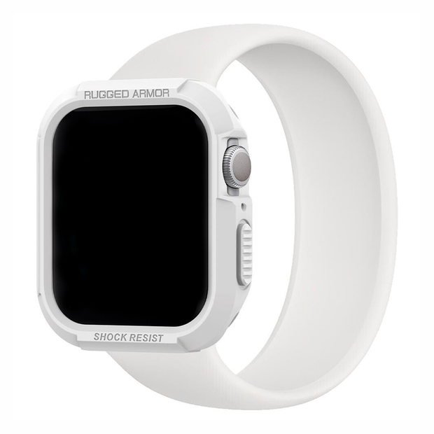 Spigen Rugged Armor Case for Apple Watch - White