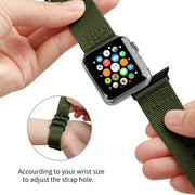 Breathable Woven Nylon Sport Strap for Apple Watch