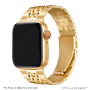 Stainless Steel Bracelet for Apple Watch - Gold - iCase Stores
