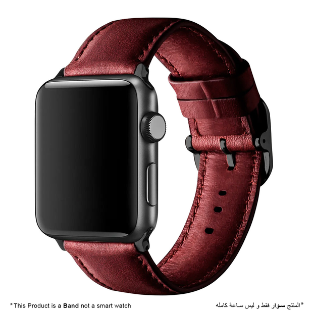Teal Napa Leather Band for Apple Watch