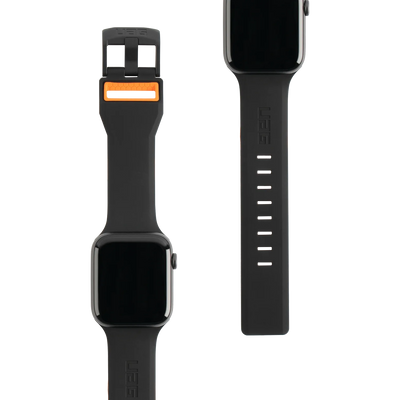 UAG Civilian Silicone Watch Strap For Apple Watch - Black - iCase Stores