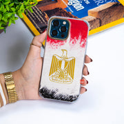 Egyptian Flag Electroplated Luxury Case - iCase Stores