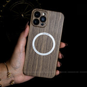 Wood Grain MagSafe Case With Camera Protection - iCase Stores