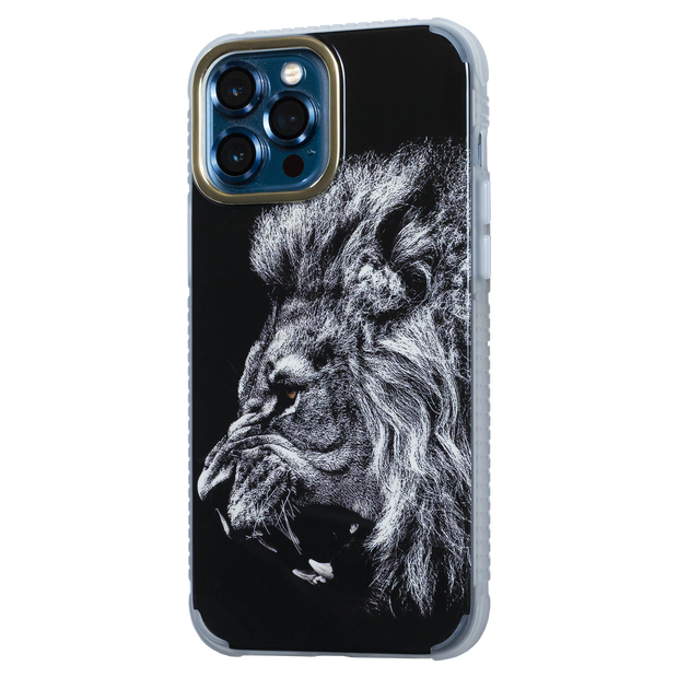 Lion Electroplated Luxury Case