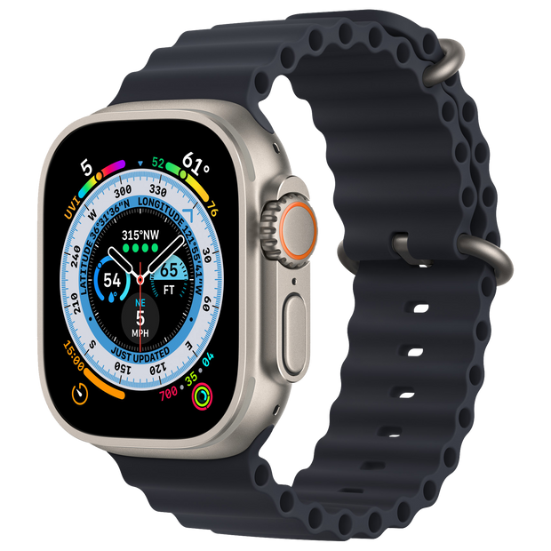Ocean Apple Watch Band - Black - iCase Stores