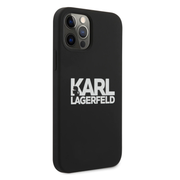 Silicone Black Case With Logo - Karl Lagerfeld