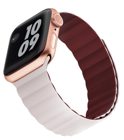 Cosmo Reversible Dual Colour Silicon Strap for Apple Watch - iCase Stores