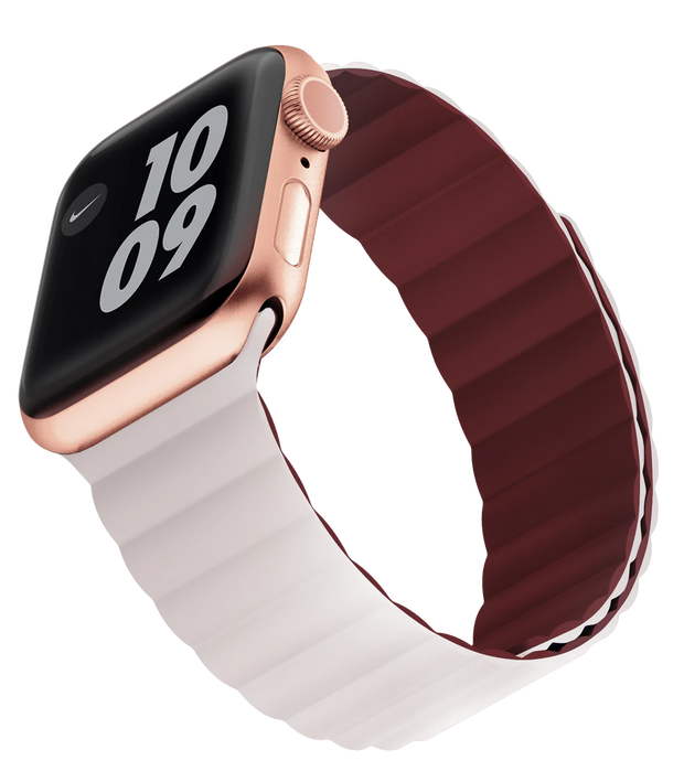 Cosmo Reversible Dual Colour Silicon Strap for Apple Watch - iCase Stores