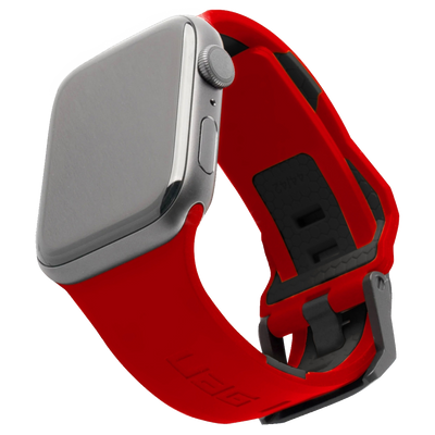 UAG Civilian Silicone Watch Strap For Apple Watch - Red - iCase Stores