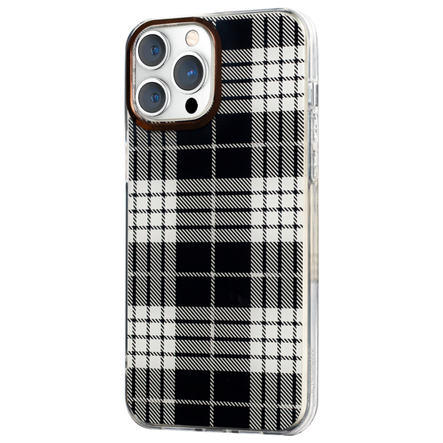 French Checkered Elegant Case - iCase Stores