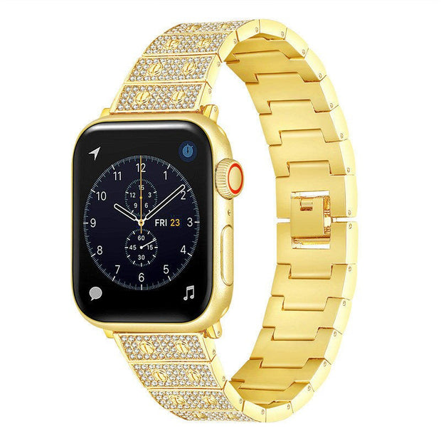 Luxury Precision Bling Diamond Alloy Band for Apple Watch - iCase Stores