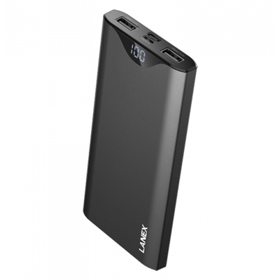 Lanex 10000mAh Power Bank with Led Screen - iCase Stores