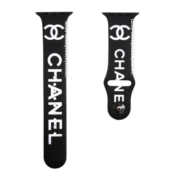 Chanel Silicone Band Strap for Apple Watch - iCase Stores